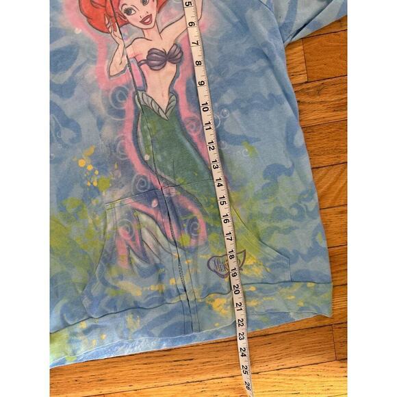 Girls Size XL Disney Parks Little Mermaid Hoodie Jacket - Picture 5 of 6